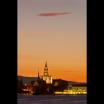 Konstanz, Münster im Abendrot