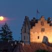 Meersburg, Vollmond über der Burg